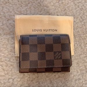 Louis Vuitton Damier Ebene Business Card Holder